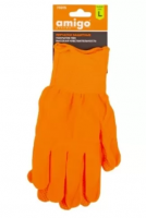 Перчатки защитные Amigo, покрытие ПВХ, размер L 73015