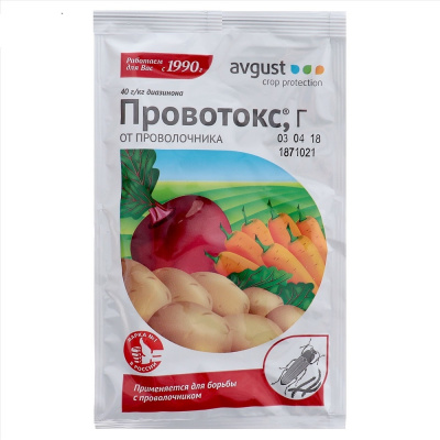 Провотокс, 40 г, от проволочника на картофеле