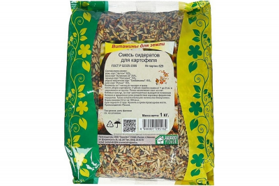 Смесь сидератов для картофеля (горчица, редька, рапс, вика, рожь) (Зеленый уголок), 1 кг