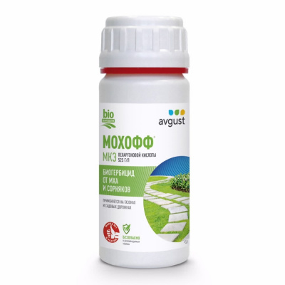 Препарат от мха и сорняков Мохофф (Avgust), 100 мл